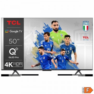 TCL Smart Τηλεόραση 50" 4K UHD QLED 50C655 HDR (2024)